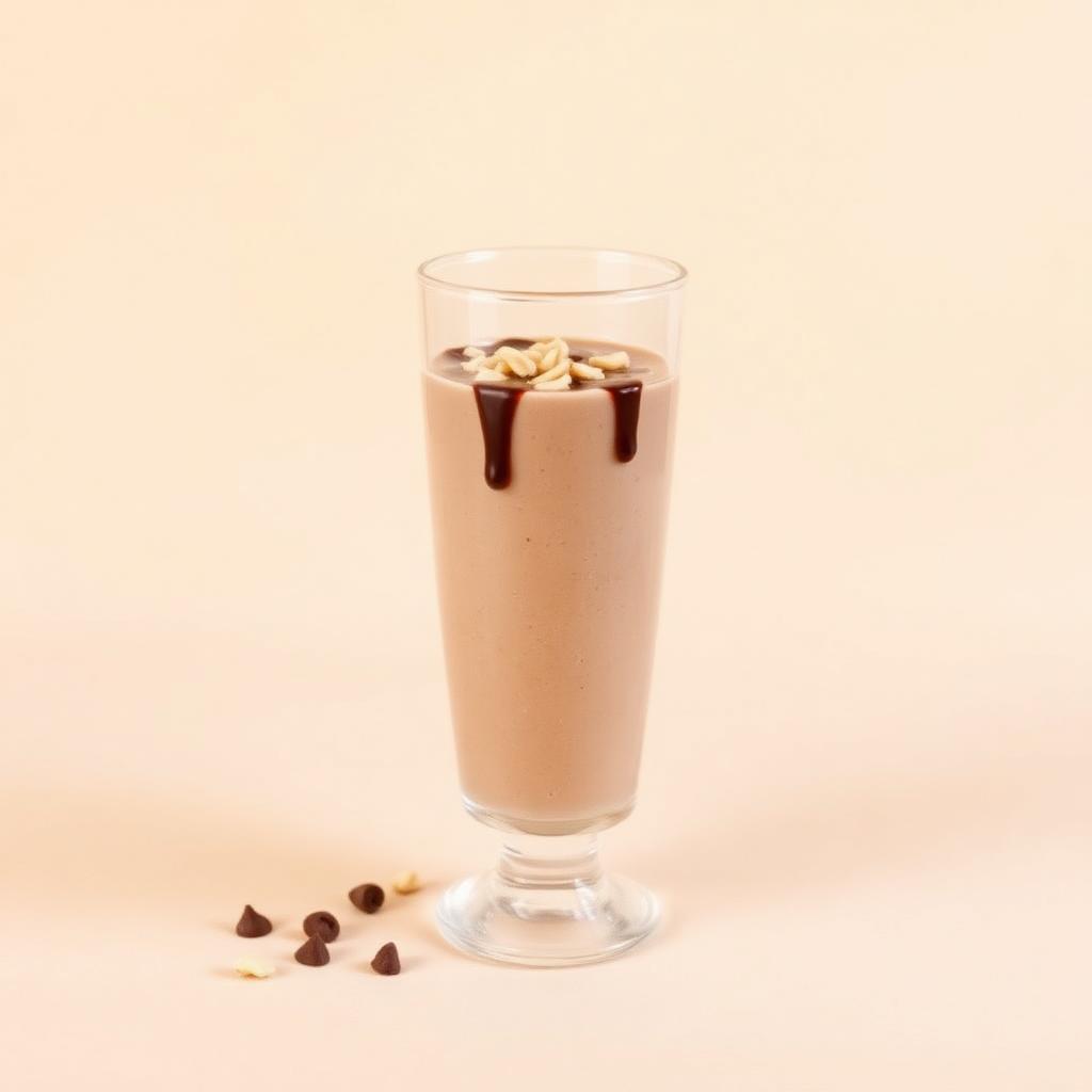 Frullato proteico alla gianduia