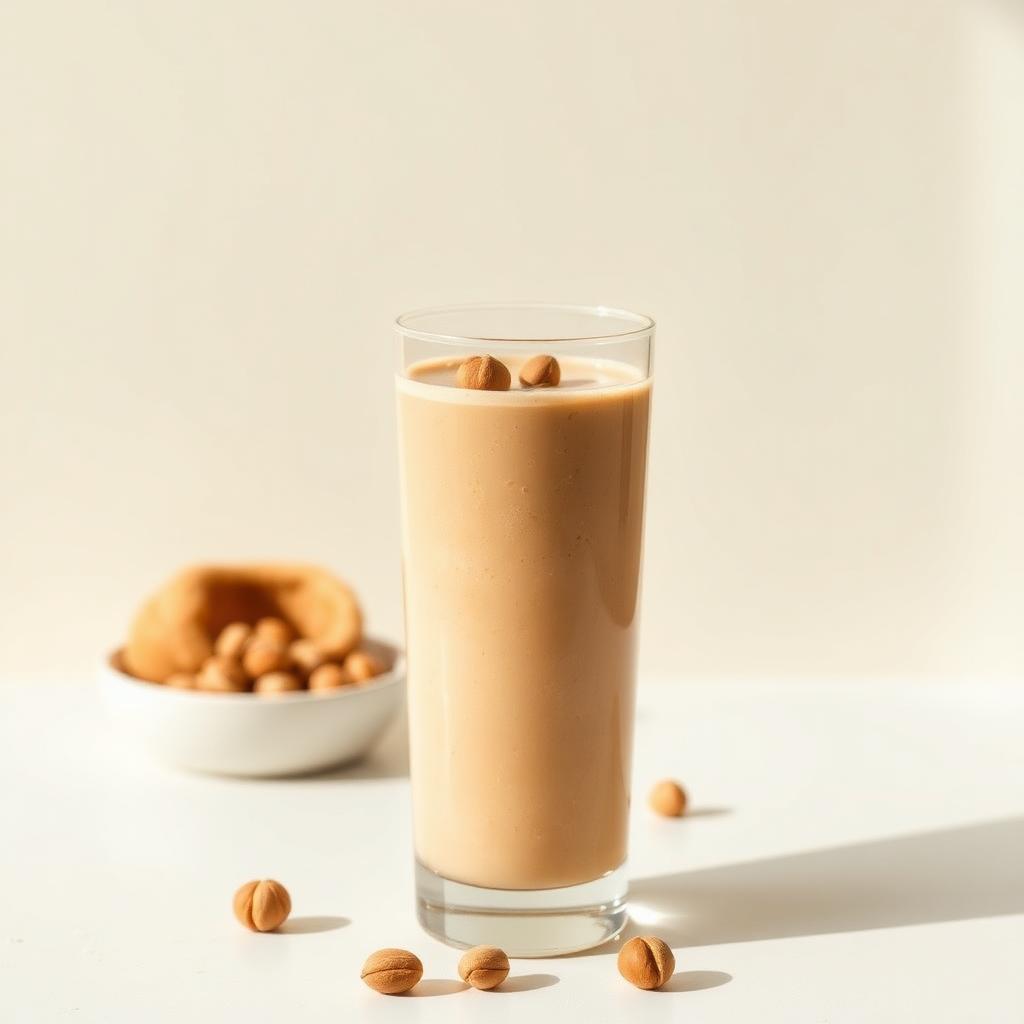 Frullato proteico alla nocciola
